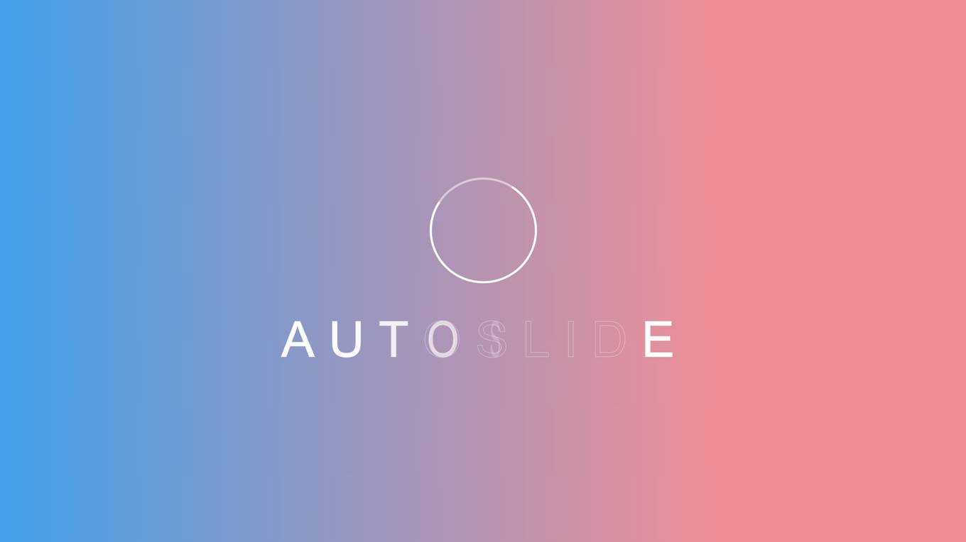 AutoSlide Screenshot