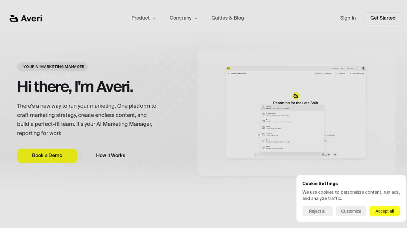 Averi AI Screenshot