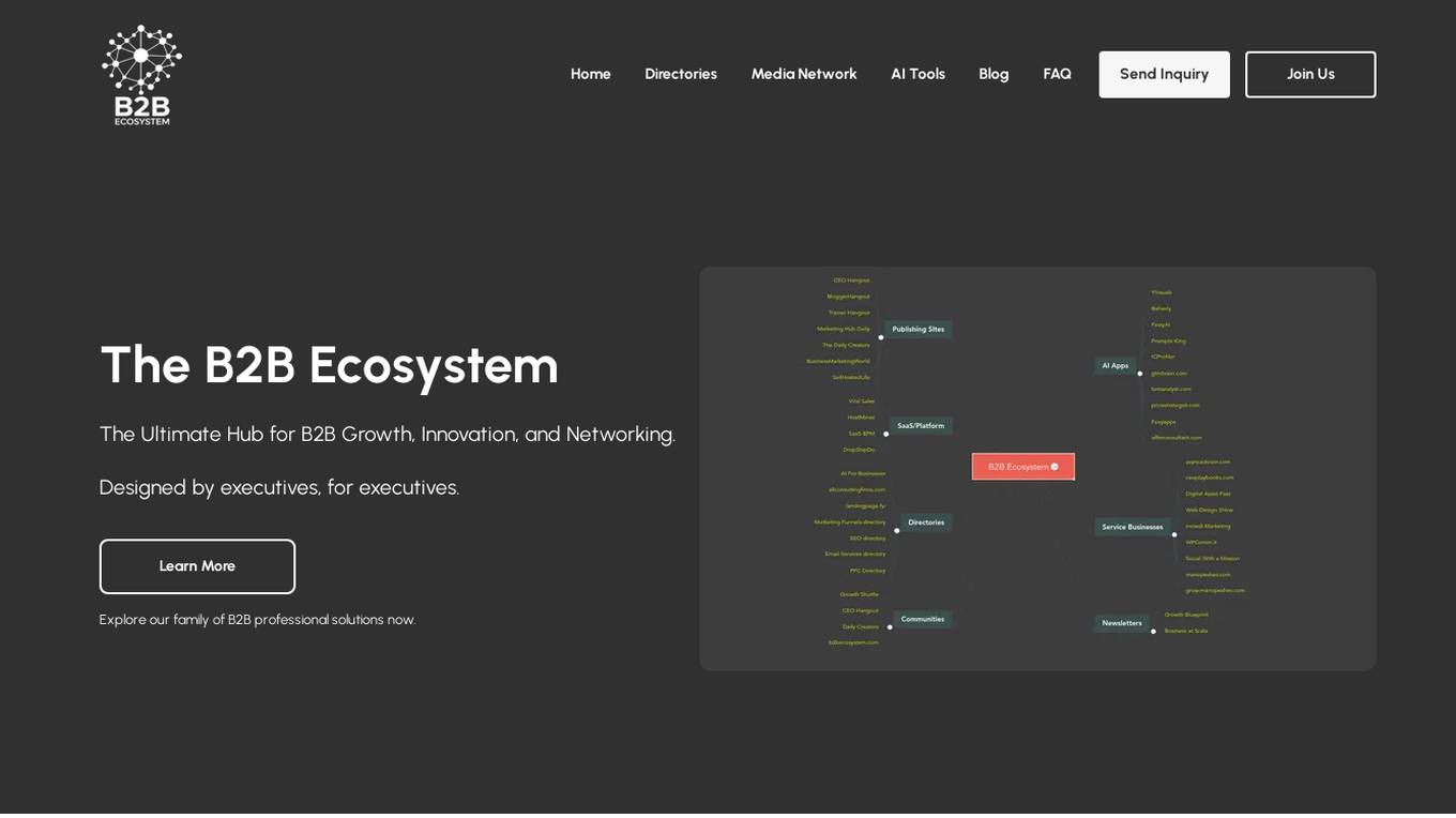 B2B Ecosystem Screenshot