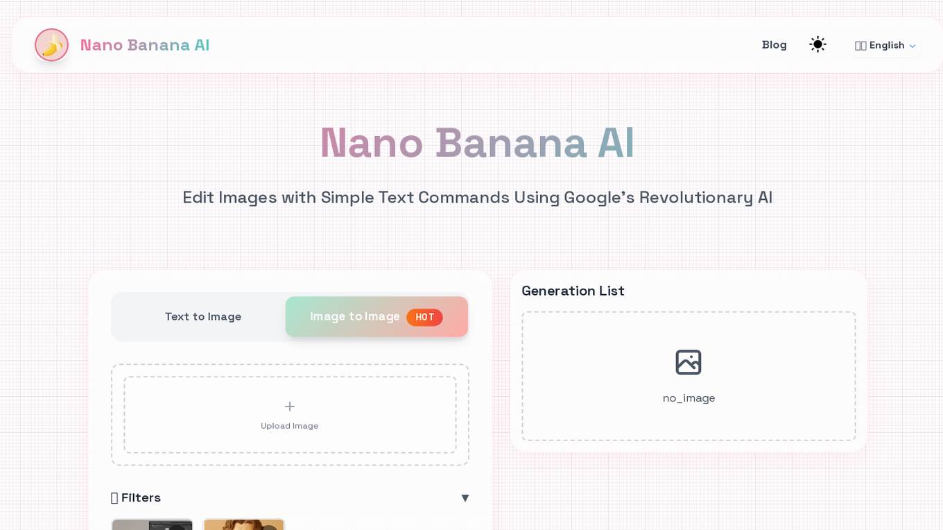 Nano Banana AI Screenshot
