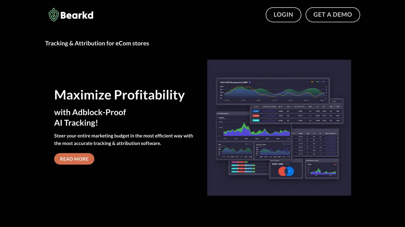 Bearkd Clicktracker screenshot