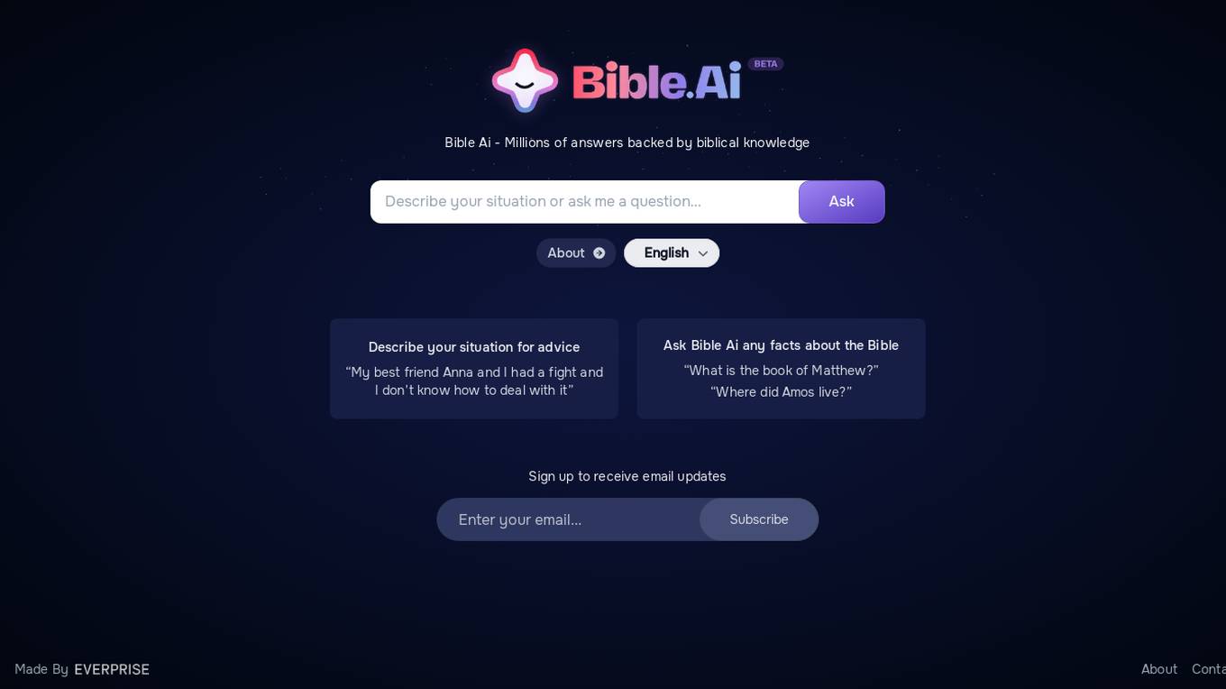 Bible Ai Screenshot