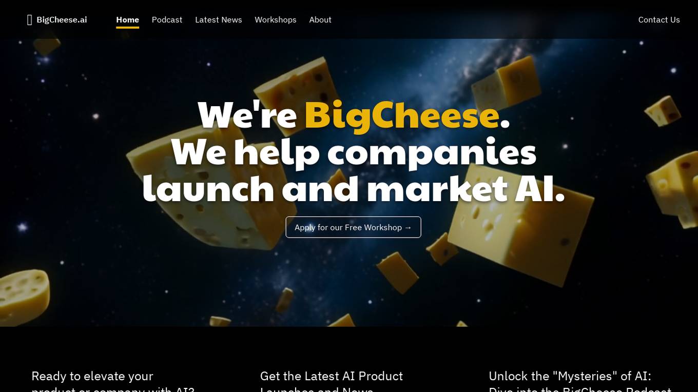 BigCheese.ai Screenshot