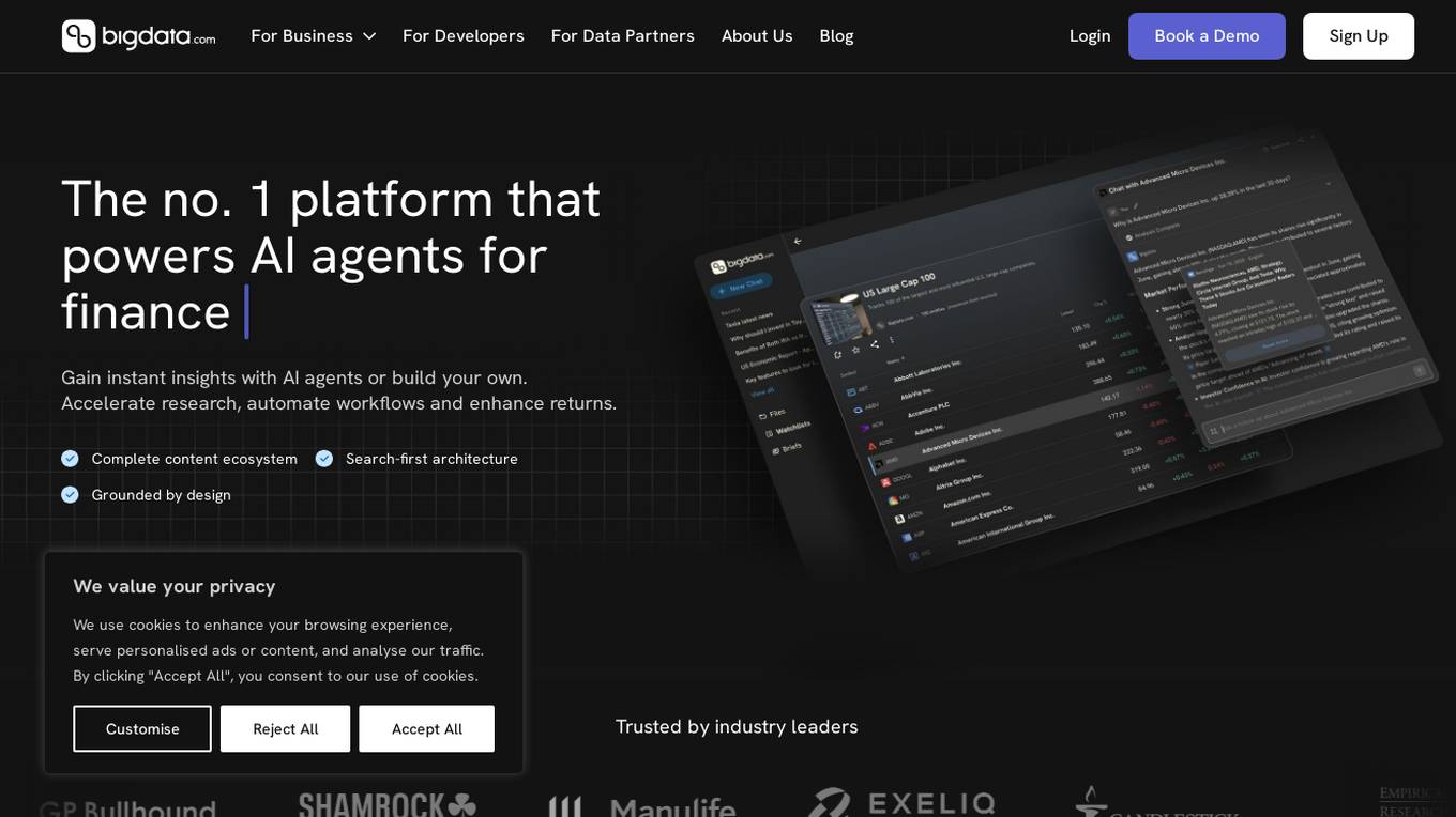 Bigdata.com Screenshot