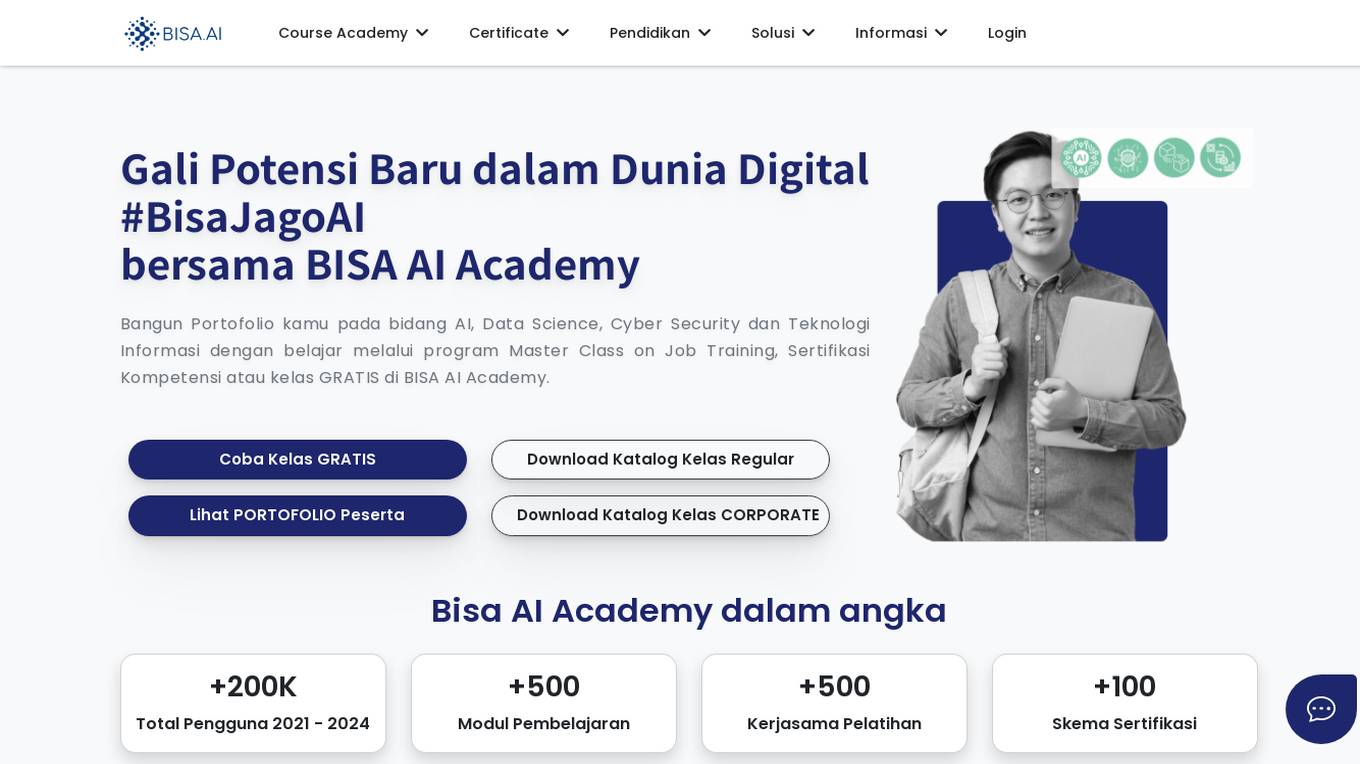 BISA AI Academy Screenshot