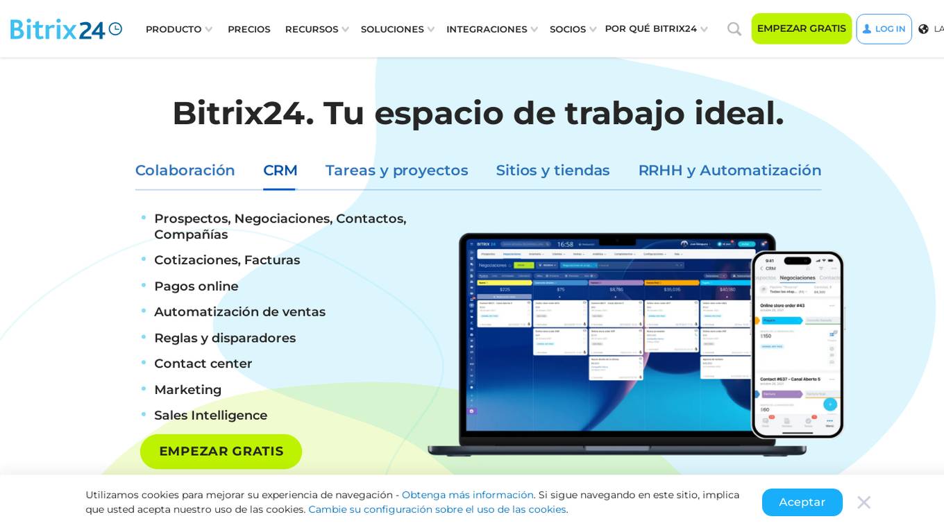 Bitrix24 Screenshot