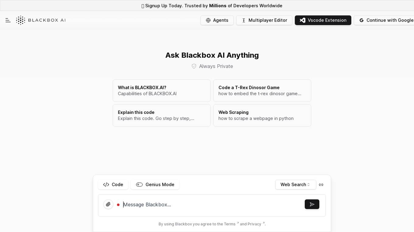 Chat Blackbox screenshot