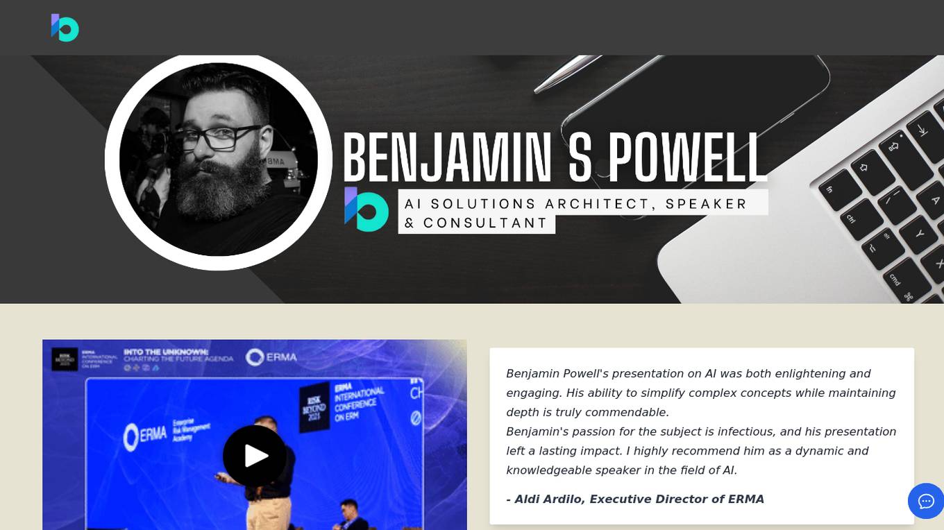 Benjamin S Powell screenshot