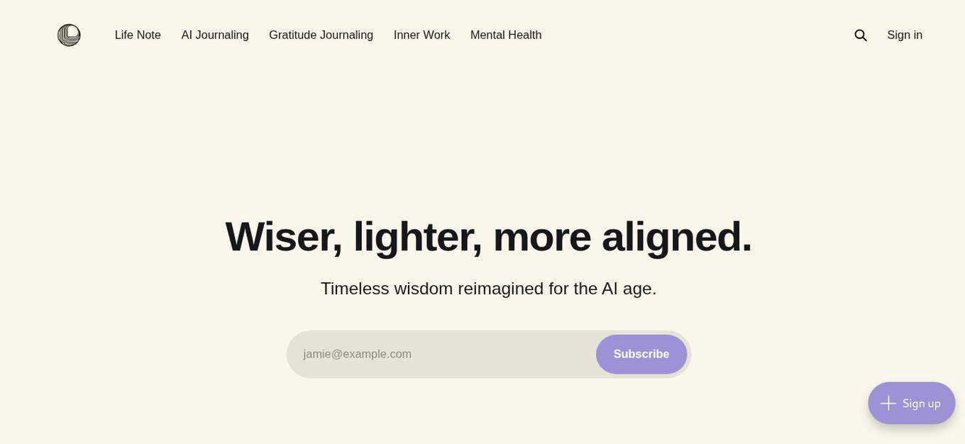 Life Note Screenshot