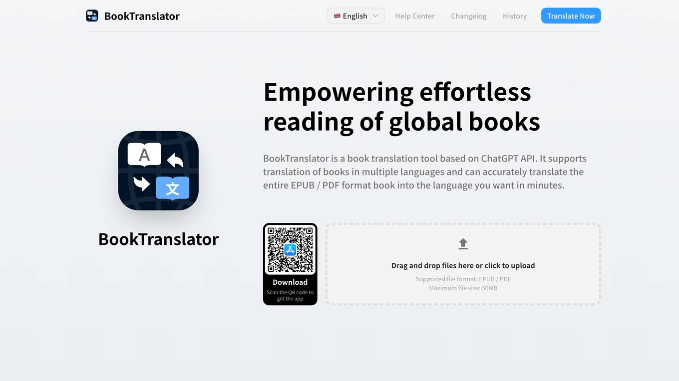 BookTranslator Screenshot