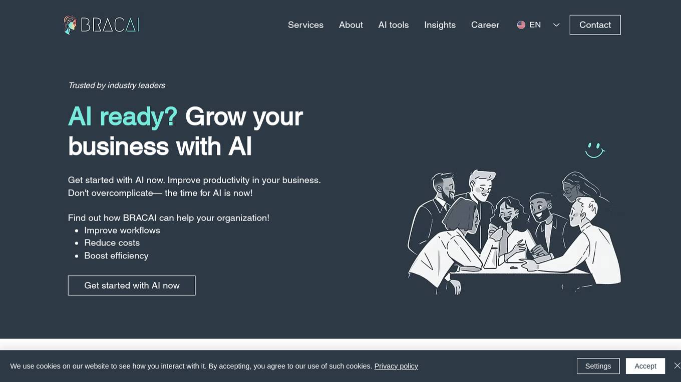 BRACAI AI Consulting Services screenshot