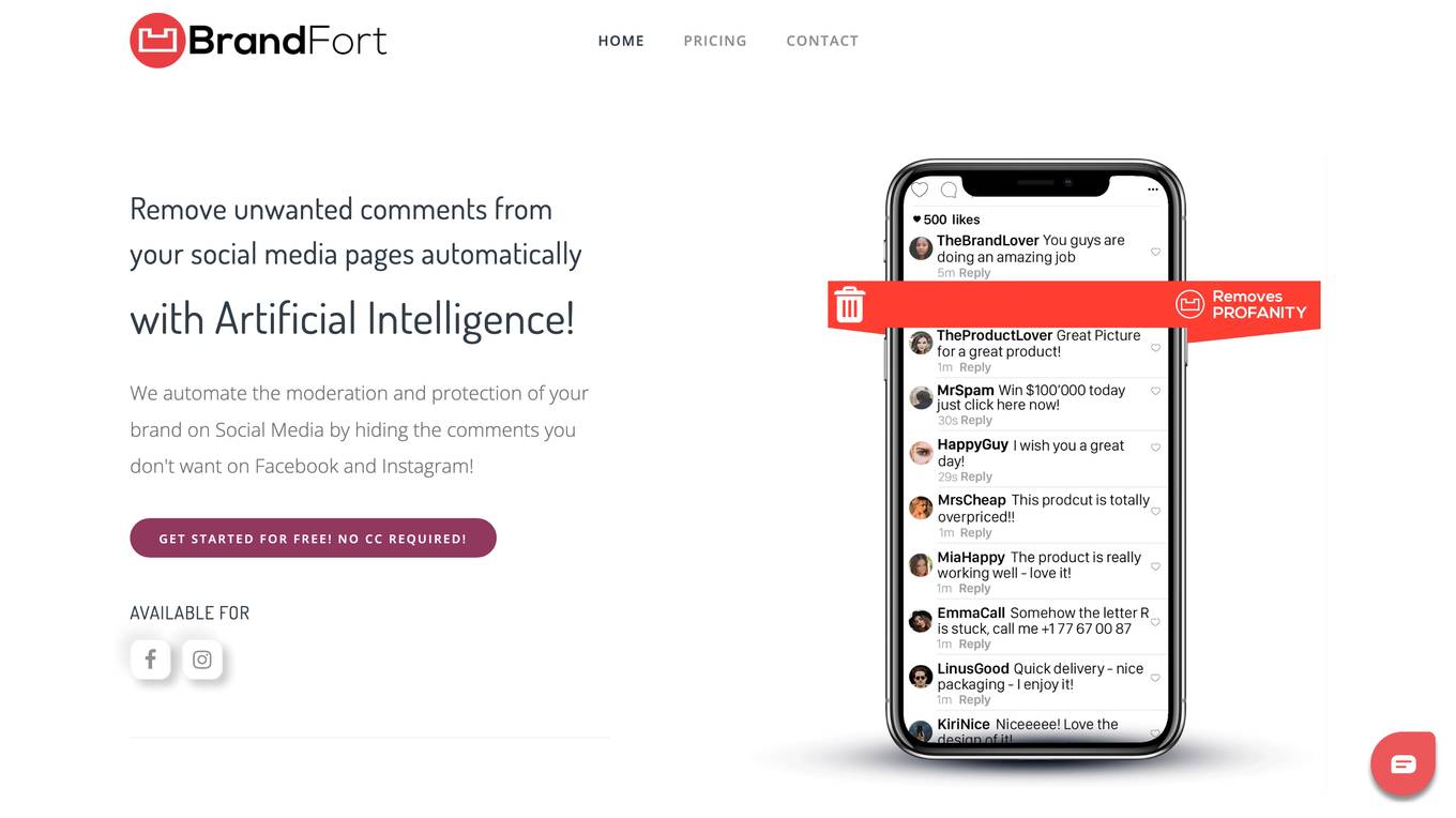 Brandfort.co Screenshot