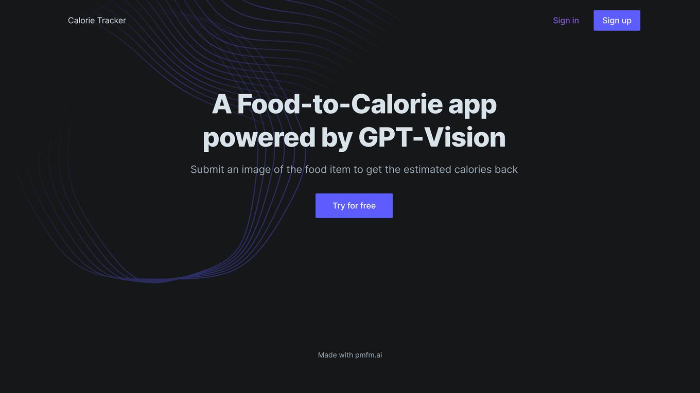 Calorie Tracker Screenshot