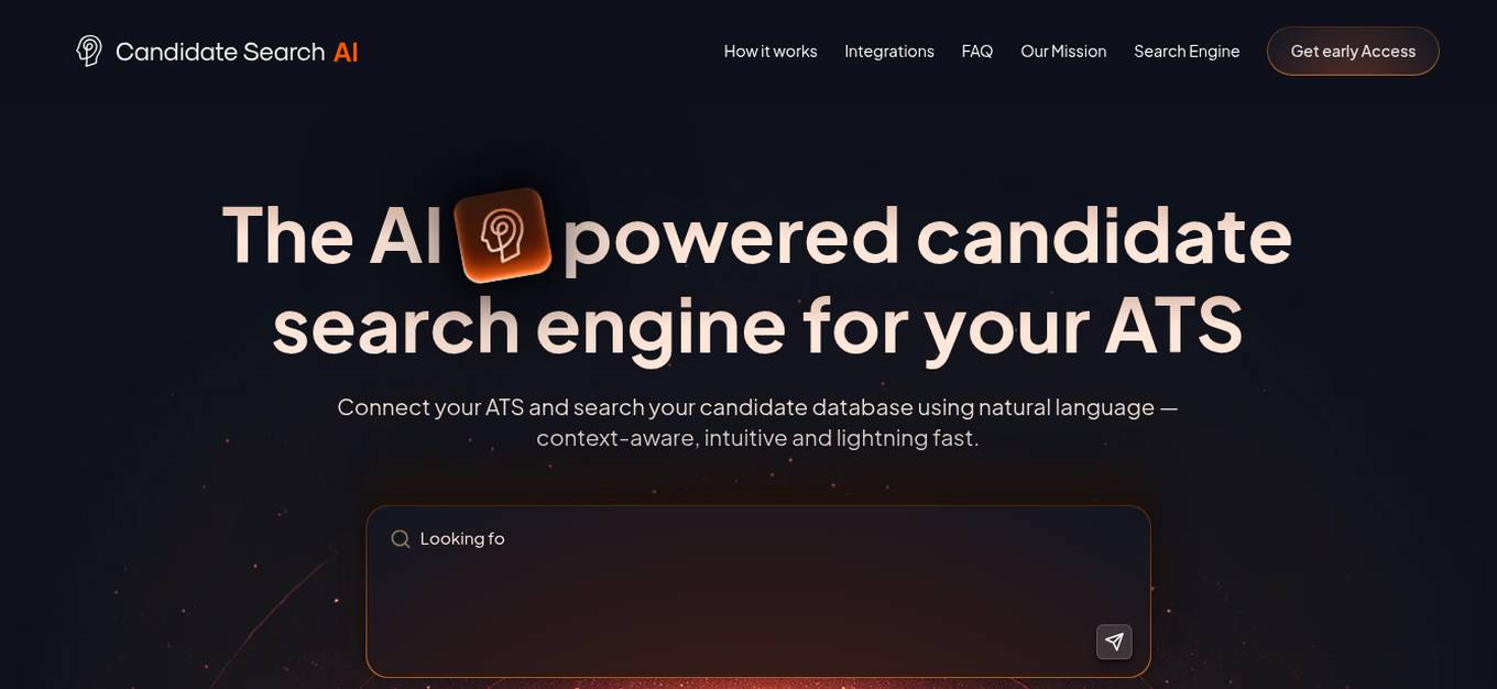 Candidate Search AI Screenshot