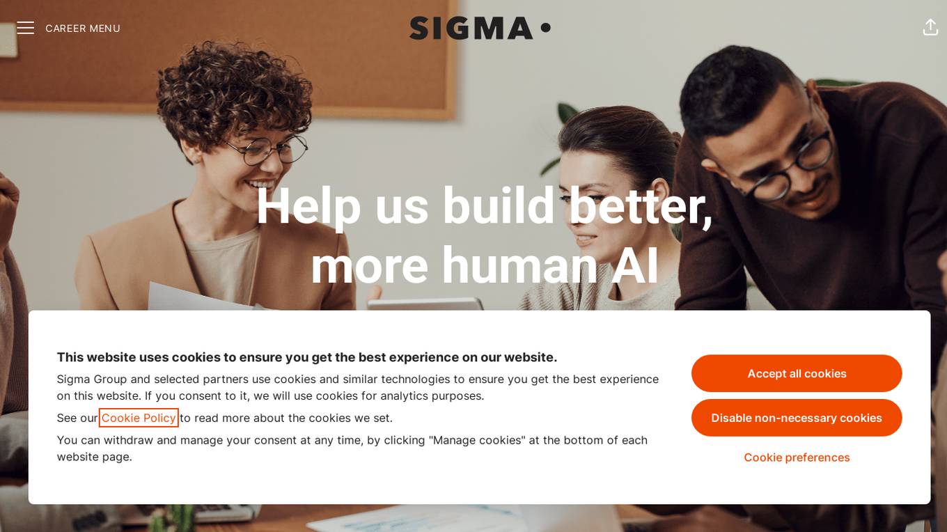 Sigma.AI screenshot