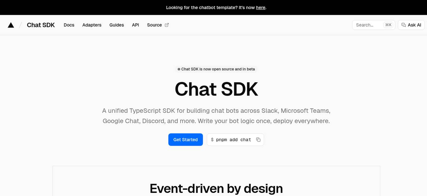 Chat SDK Screenshot