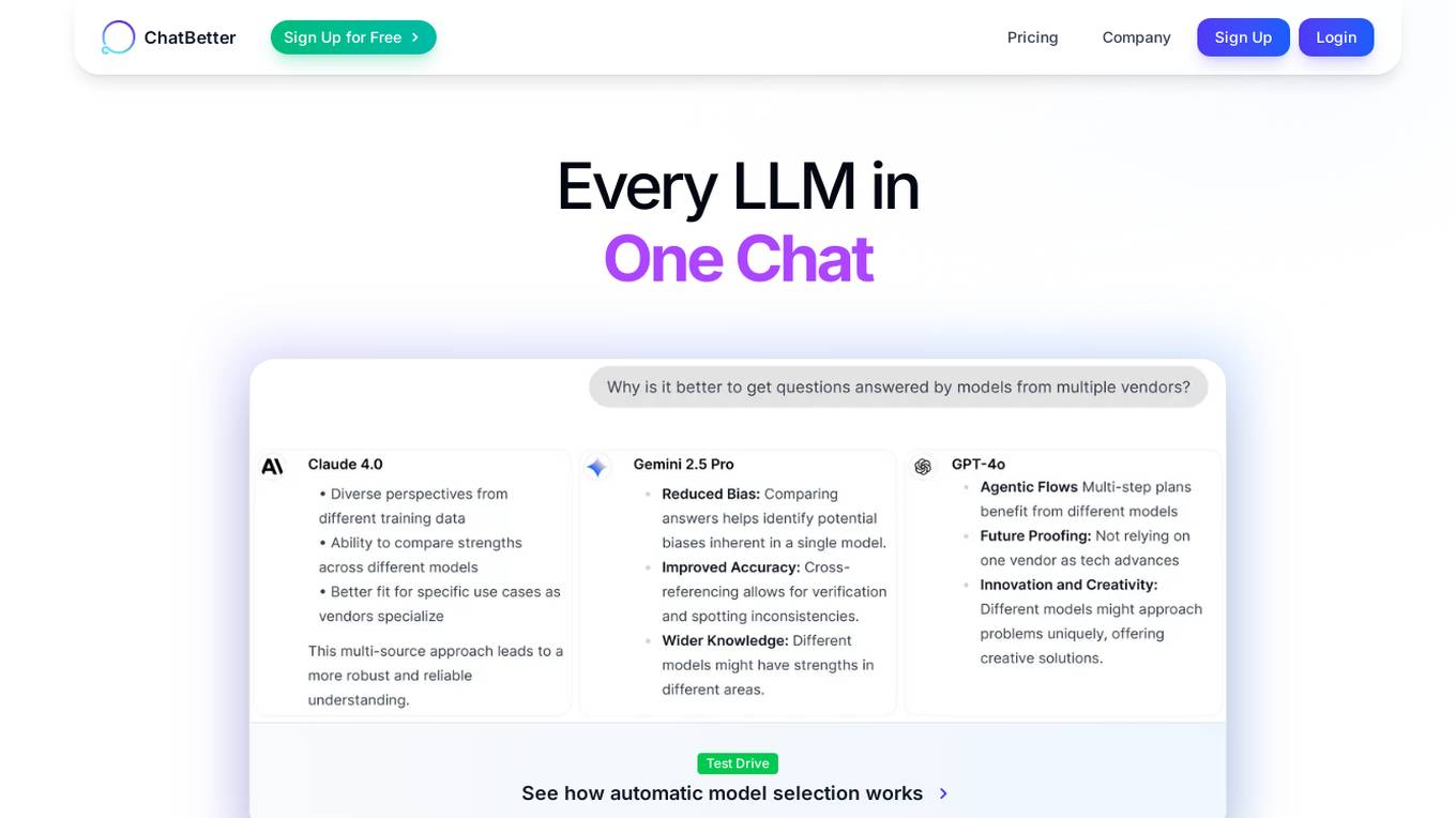 ChatBetter Screenshot