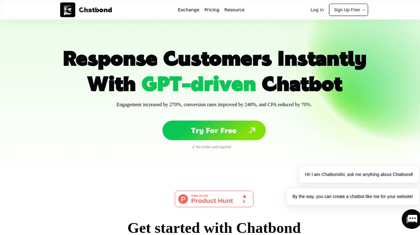 Chatbond Screenshot