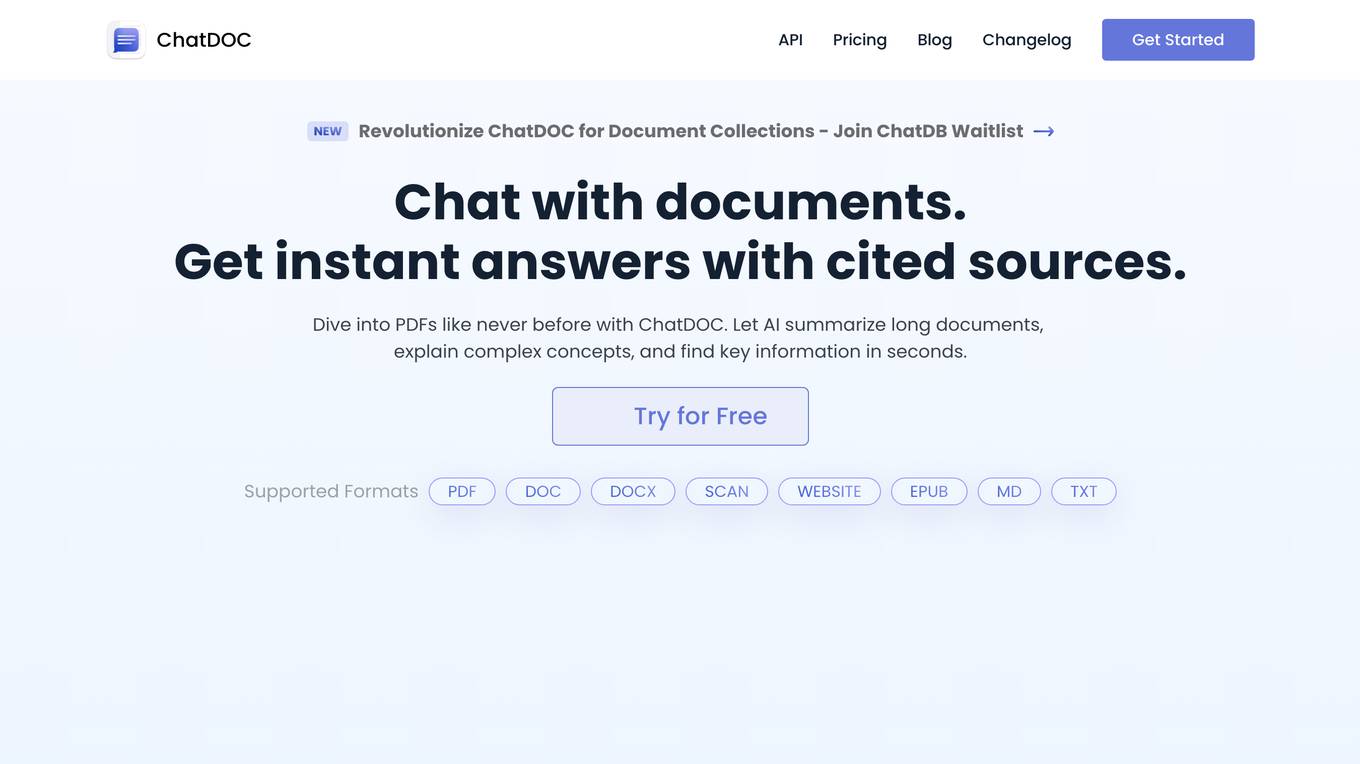 ChatDOC screenshot