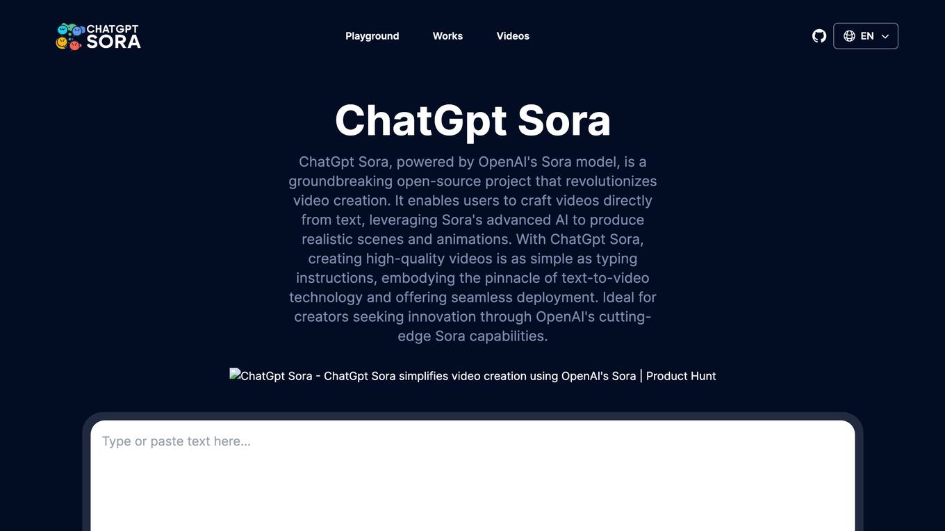 ChatGpt Sora Screenshot