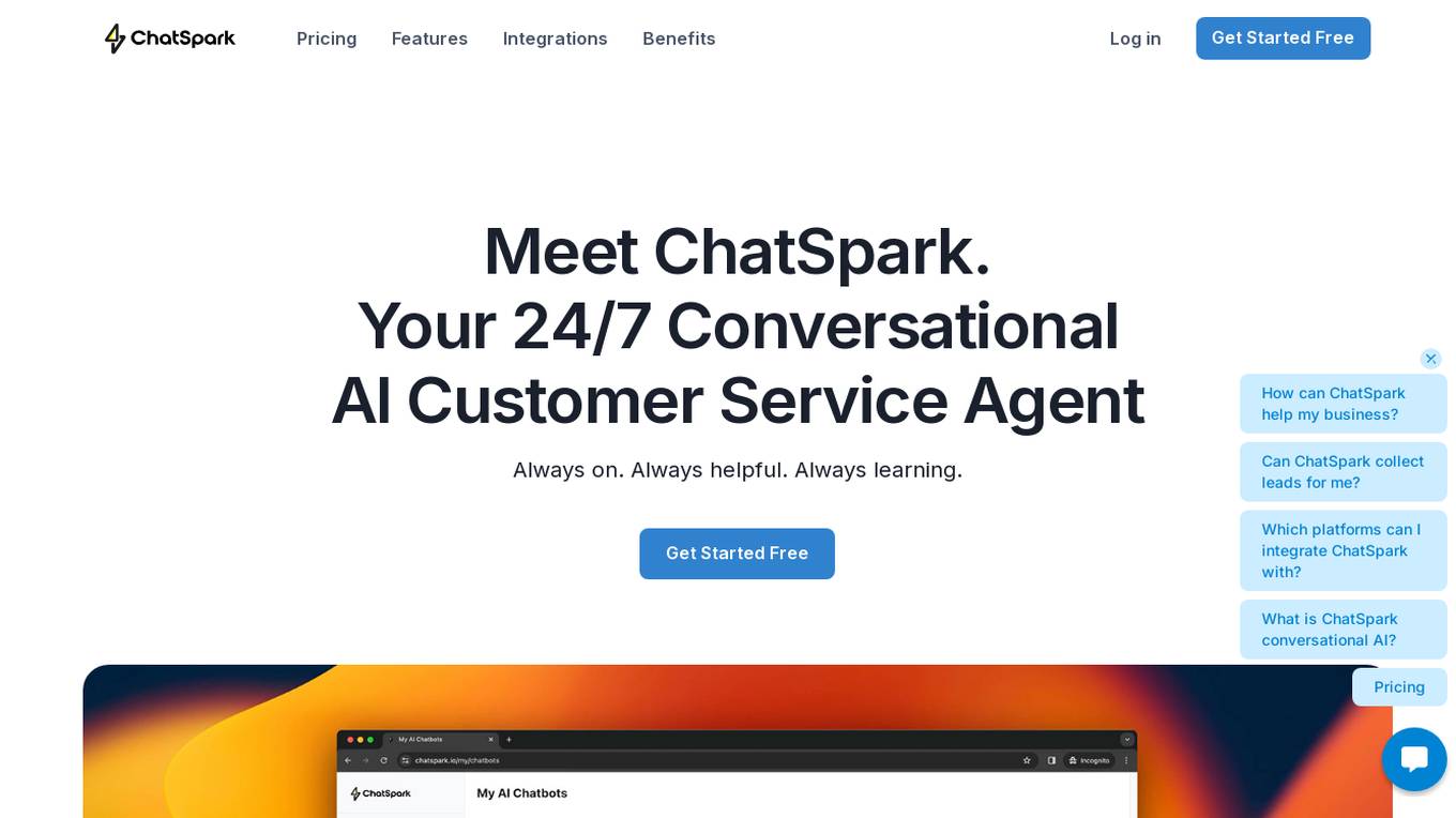 ChatSpark Screenshot