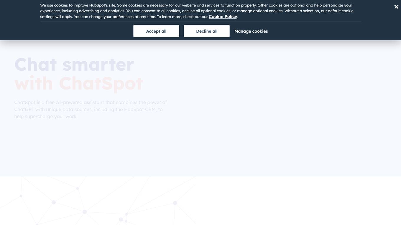 ChatSpot Screenshot