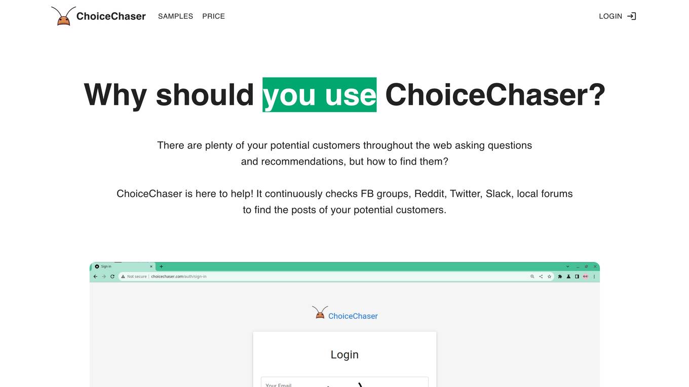 ChoiceChaser Screenshot