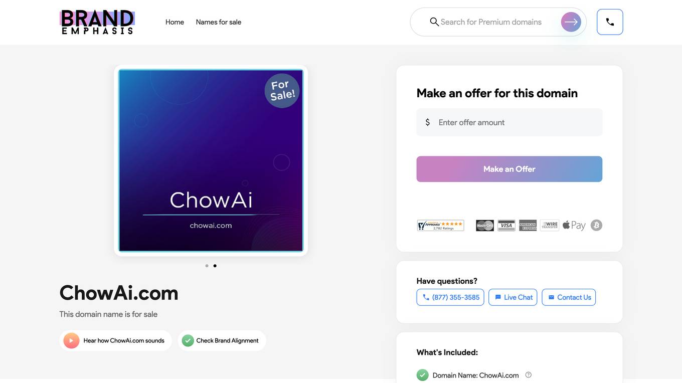 chowai.com Screenshot