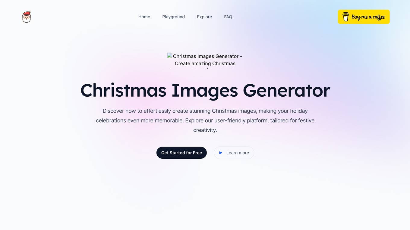 Christmas Images Generator Screenshot