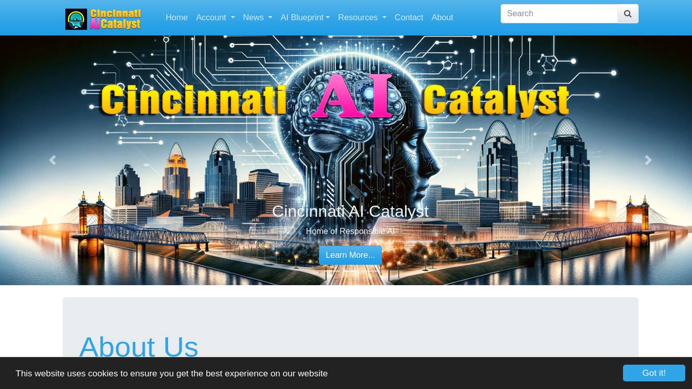 Cincinnati AI Catalyst Screenshot