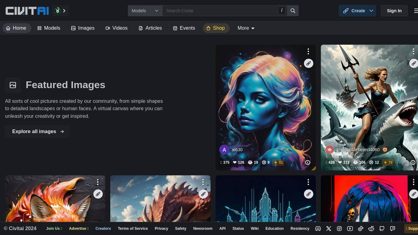 Civitai Screenshot