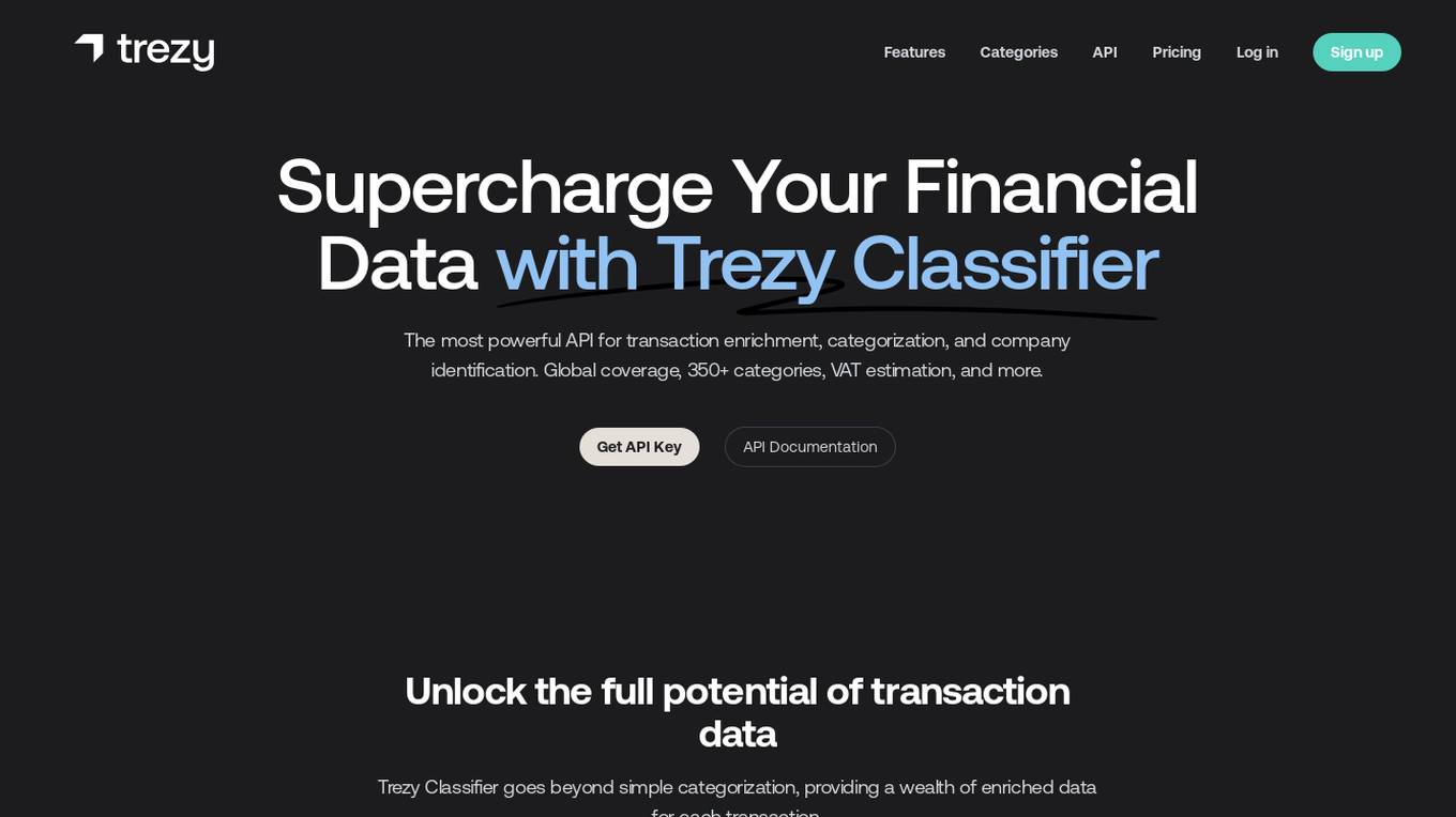 Trezy Classifier Screenshot