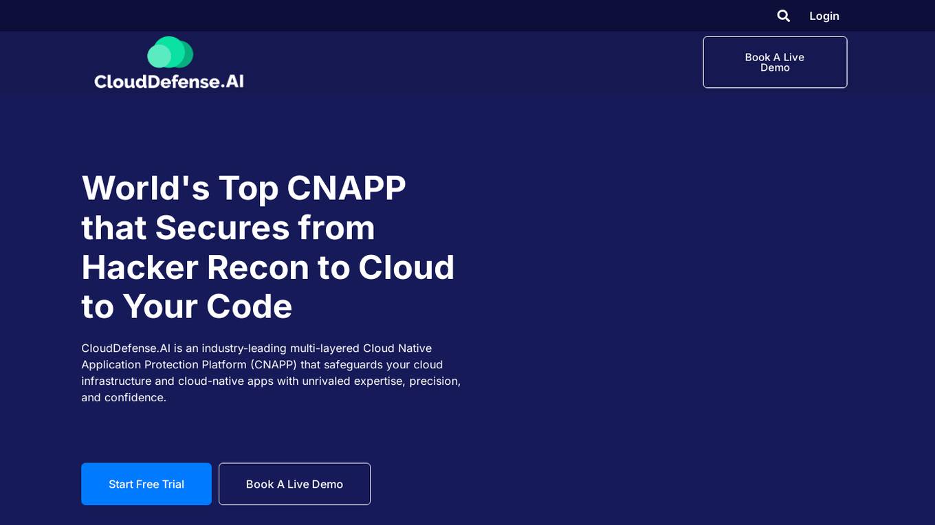 CloudDefense.AI Screenshot
