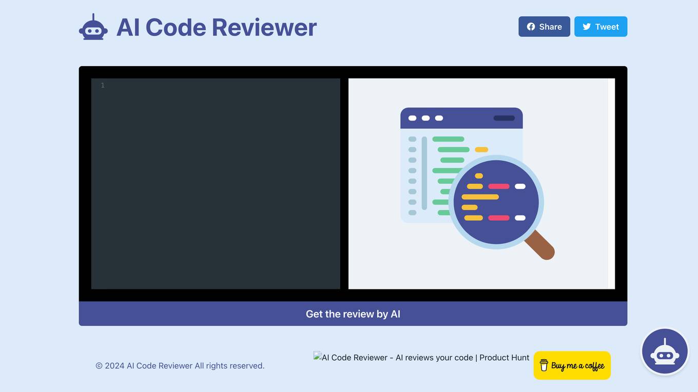 AI Code Reviewer screenshot