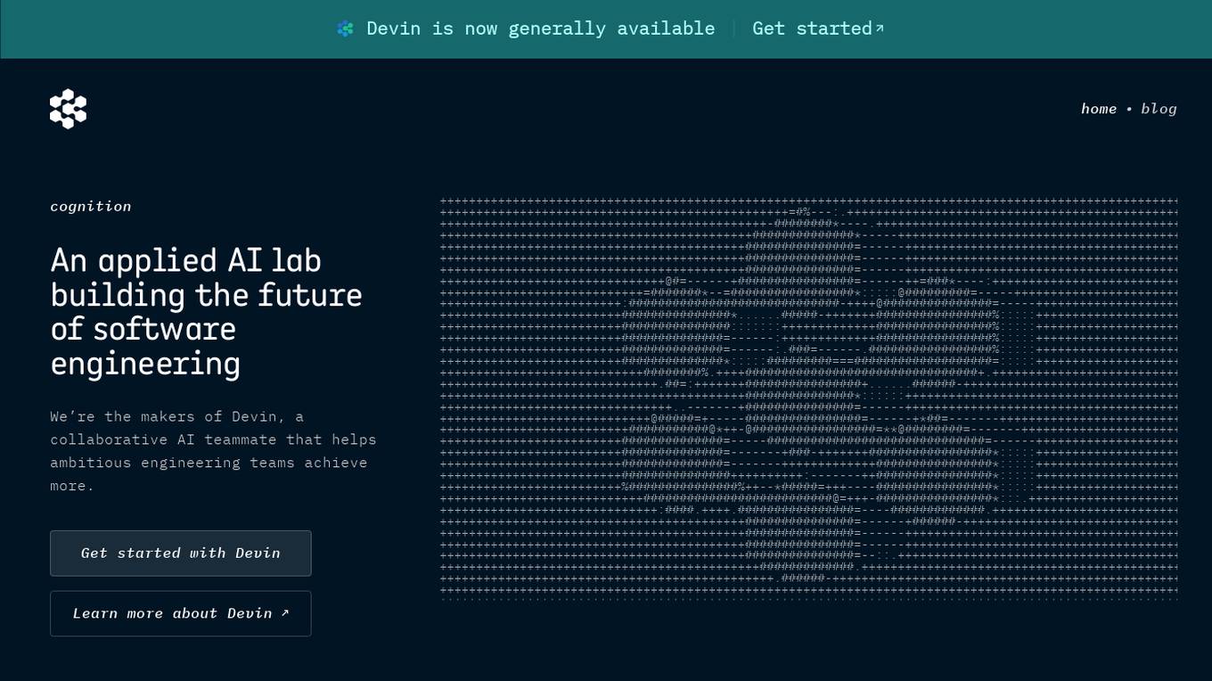 Cognition - Devin Screenshot