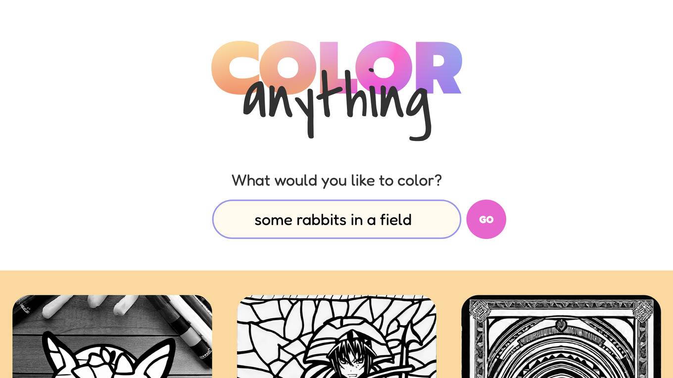 COLOR anything Screenshot