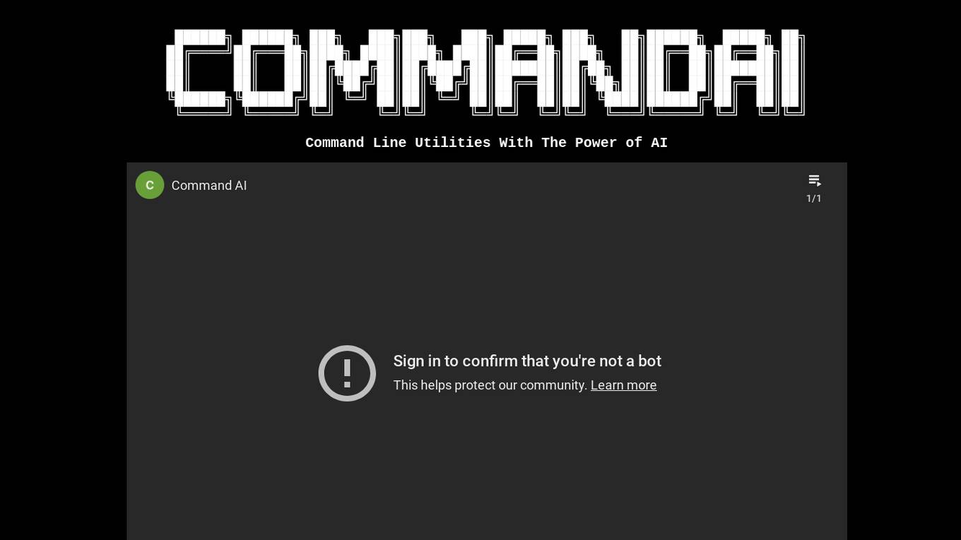 CommandAI Screenshot