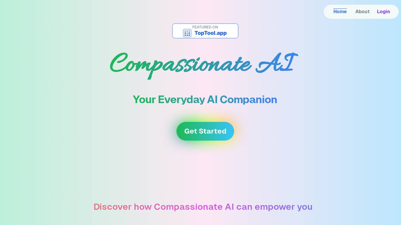 Compassionate AI Screenshot