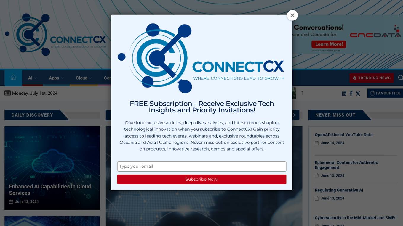 CONNECTCX Screenshot