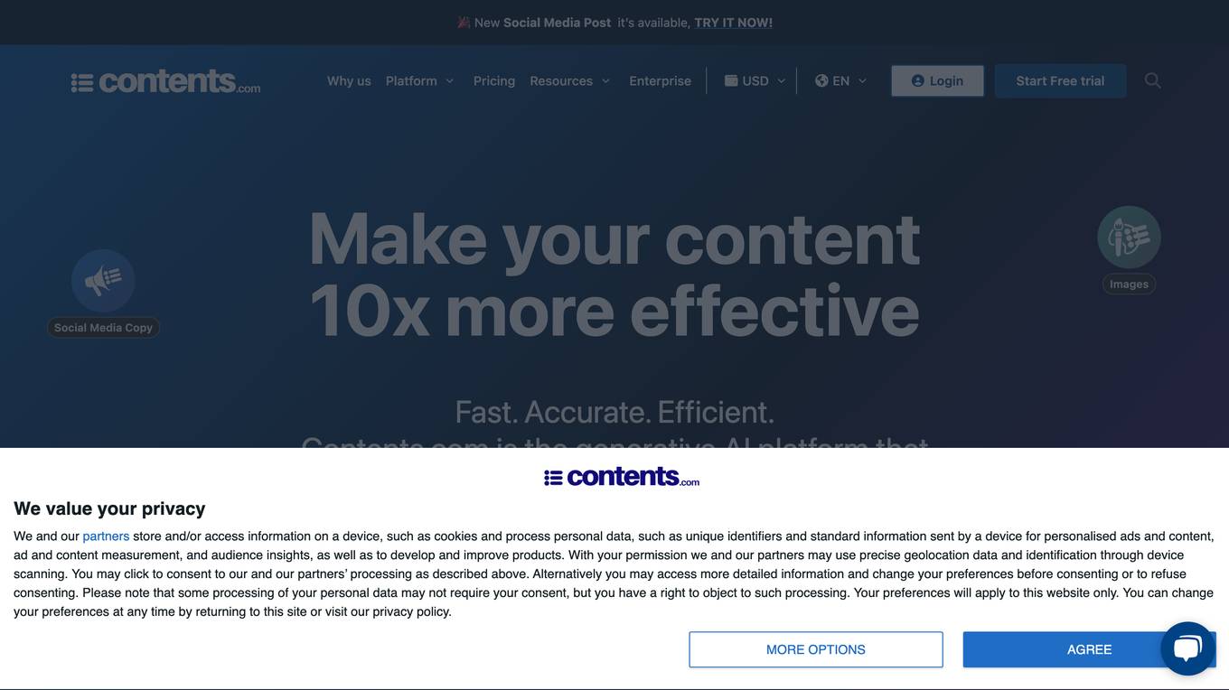 Contents.com screenshot