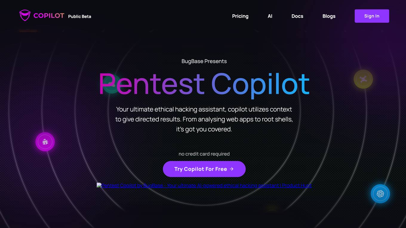 Pentest Copilot Screenshot