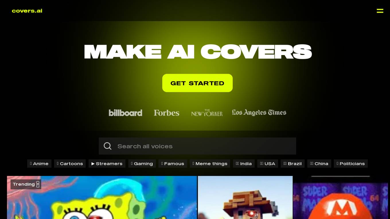 Covers.AI Screenshot