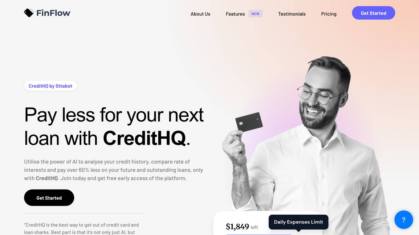 CreditHQ screenshot