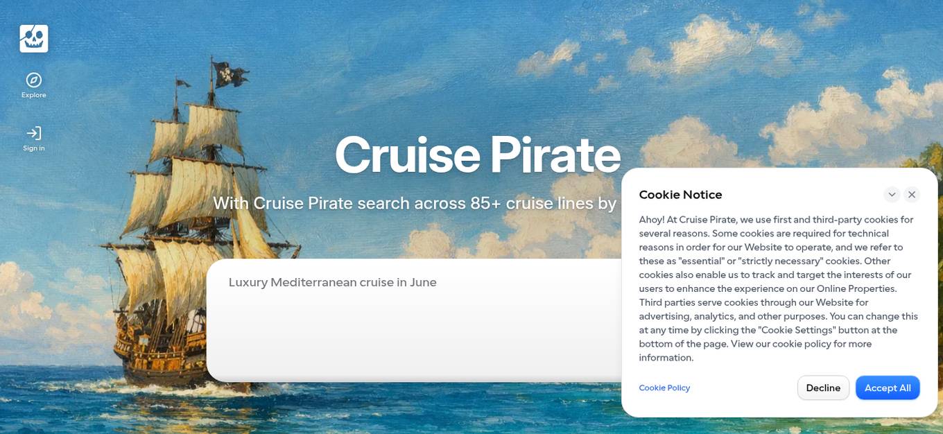 Cruise Pirate Screenshot