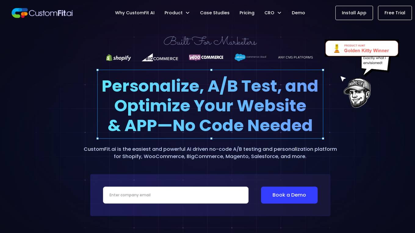 CustomFit.ai Screenshot