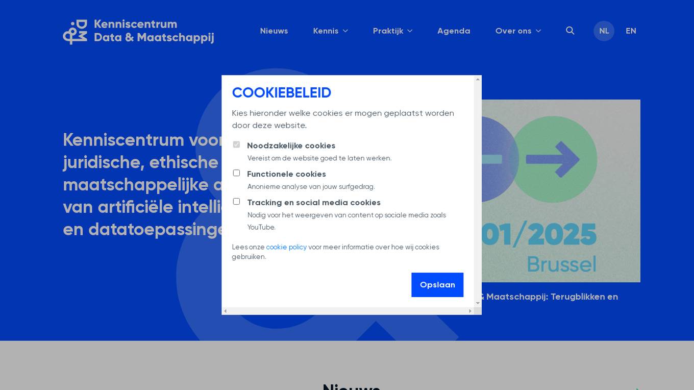 Kenniscentrum Data & Maatschappij screenshot