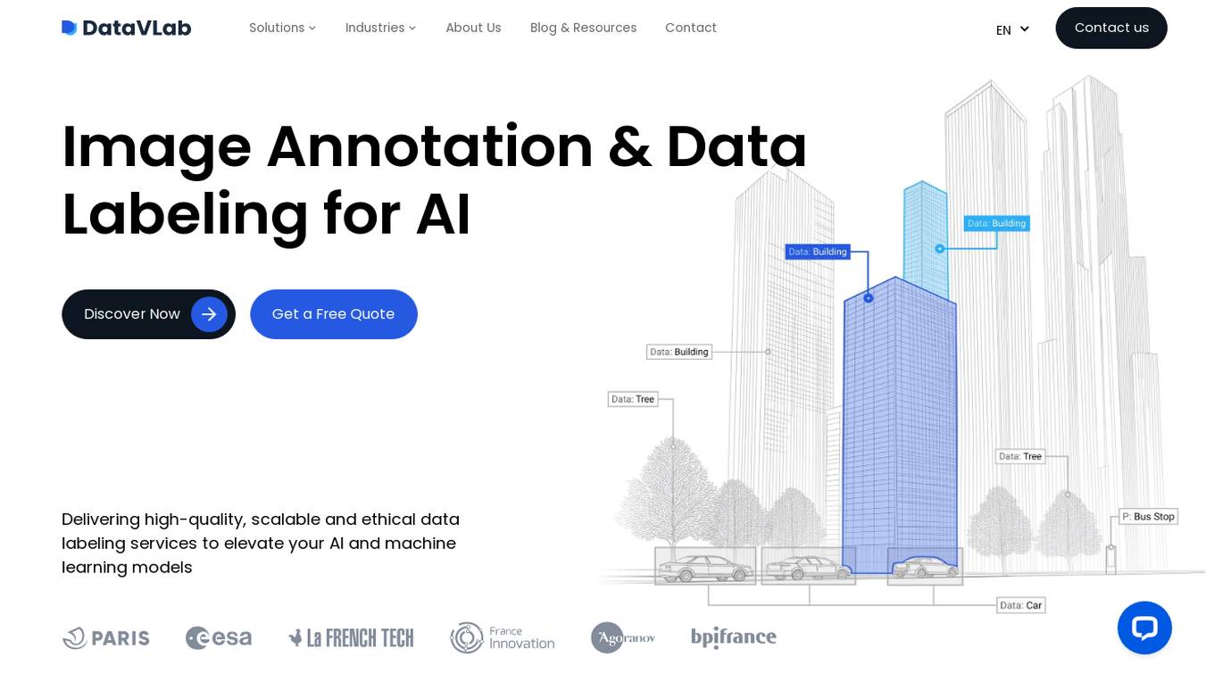 DataVLab Solutions Screenshot