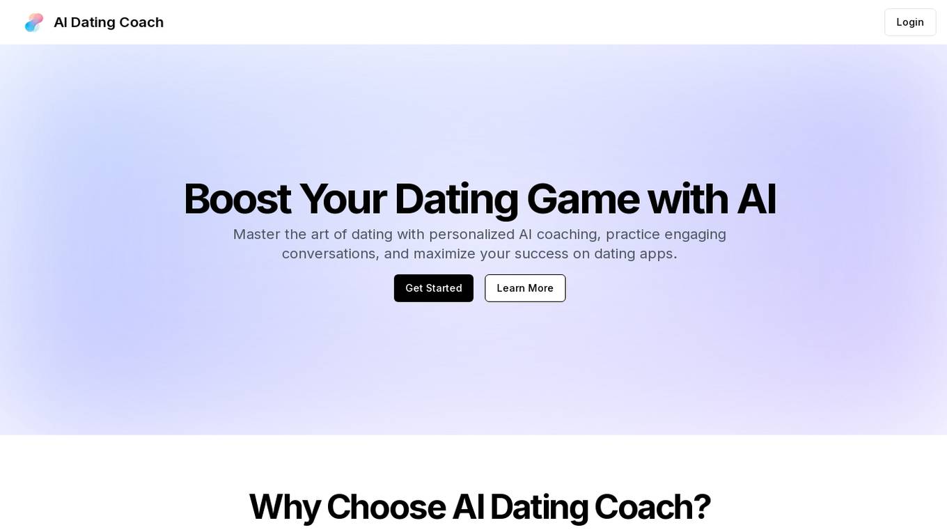 AI Dating Coach Screenshot