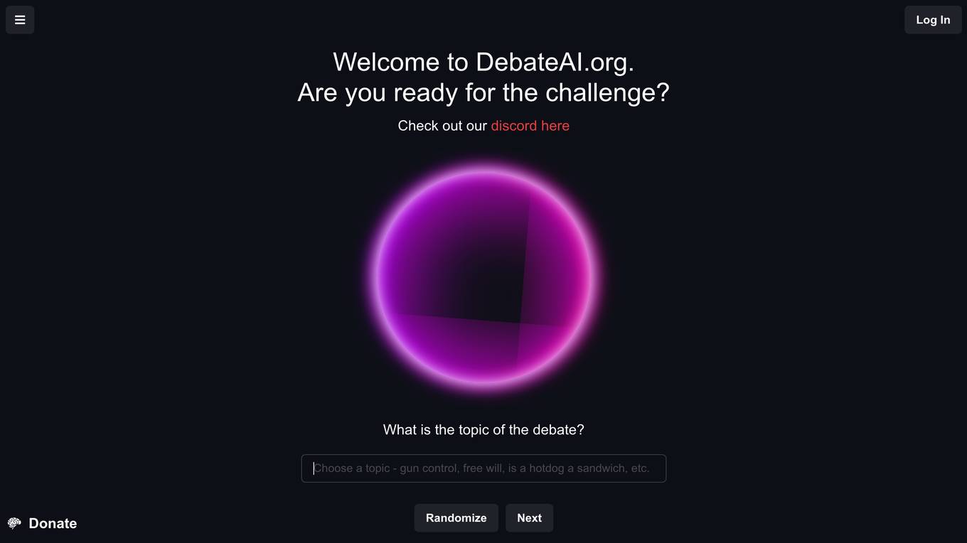 DebateAI Screenshot