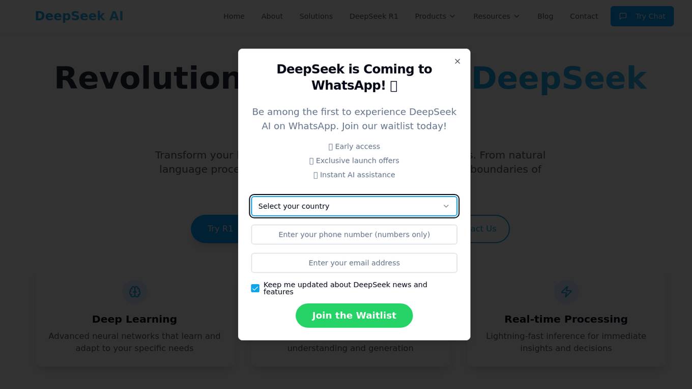 DeepSeek AI screenshot